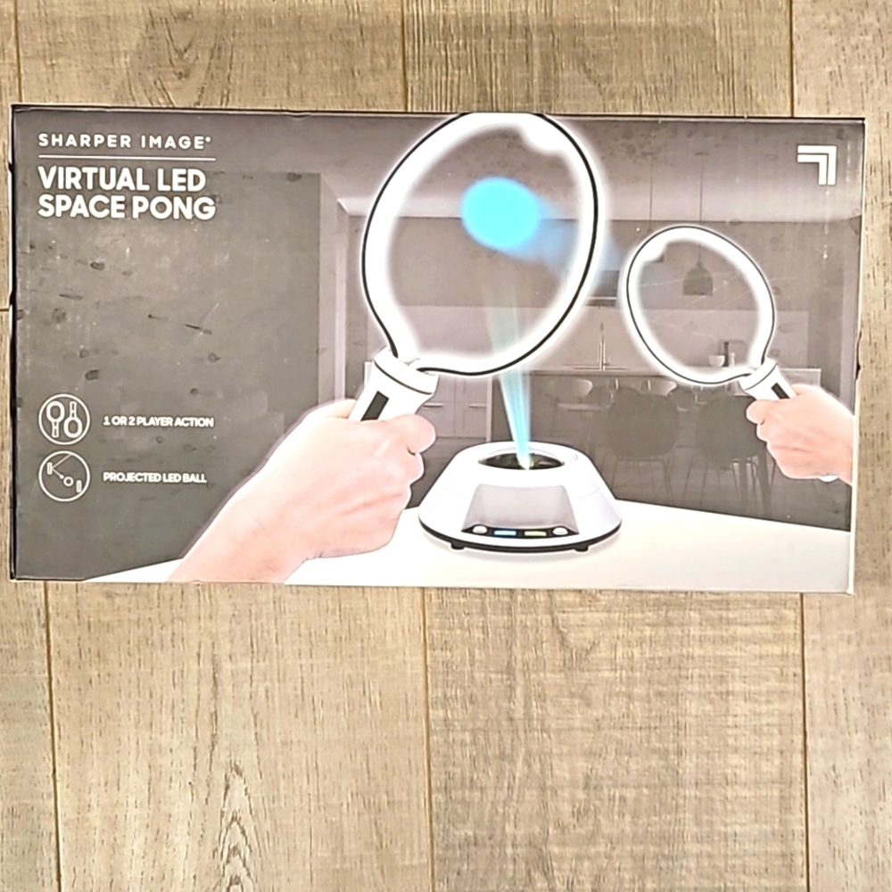 Sharper Image Virtual Led Space Pong